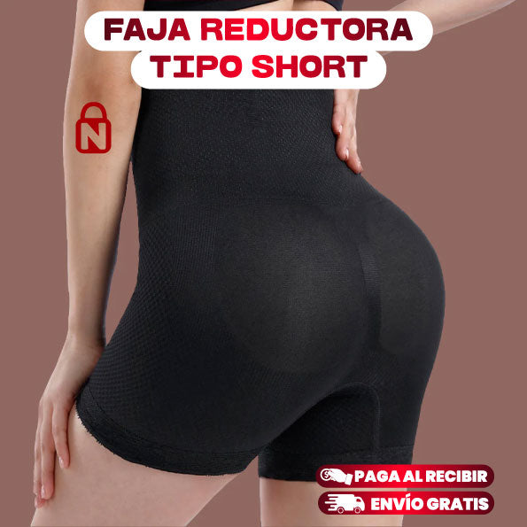 FAJA REDUCTORA SHORT MOLDEADORA CINTURA