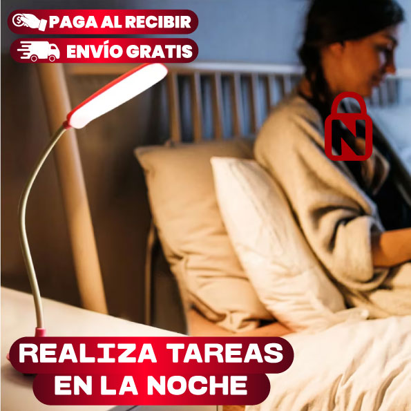 LÁMPARA FLEXIBLE INALÁMBRICA PORTÁTIL