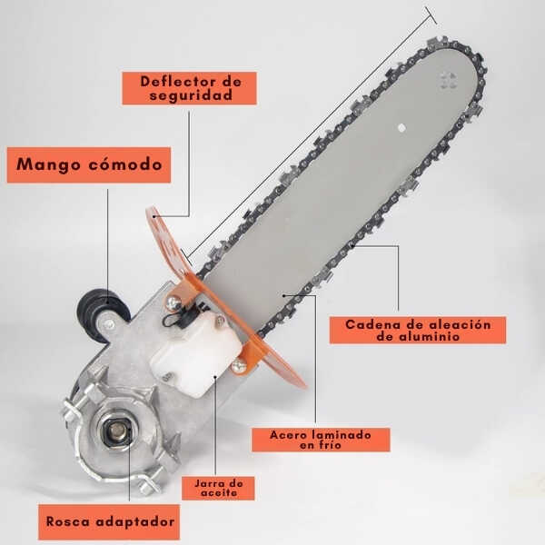 Adaptador de Motosierra Mágico