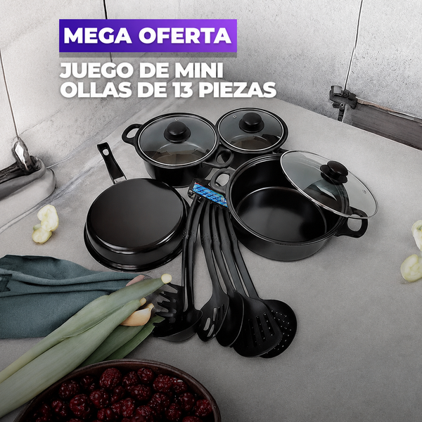 Set de Ollas Cocina Fácil