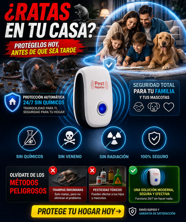 Repelente Ultrasónico Hogar