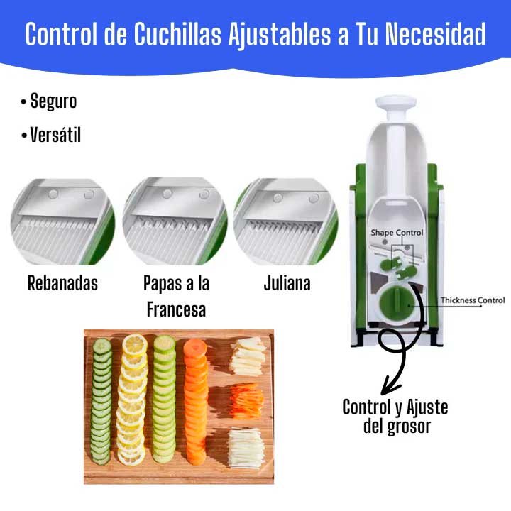 Cortador de Alimentos Multifuncional 30 en 1